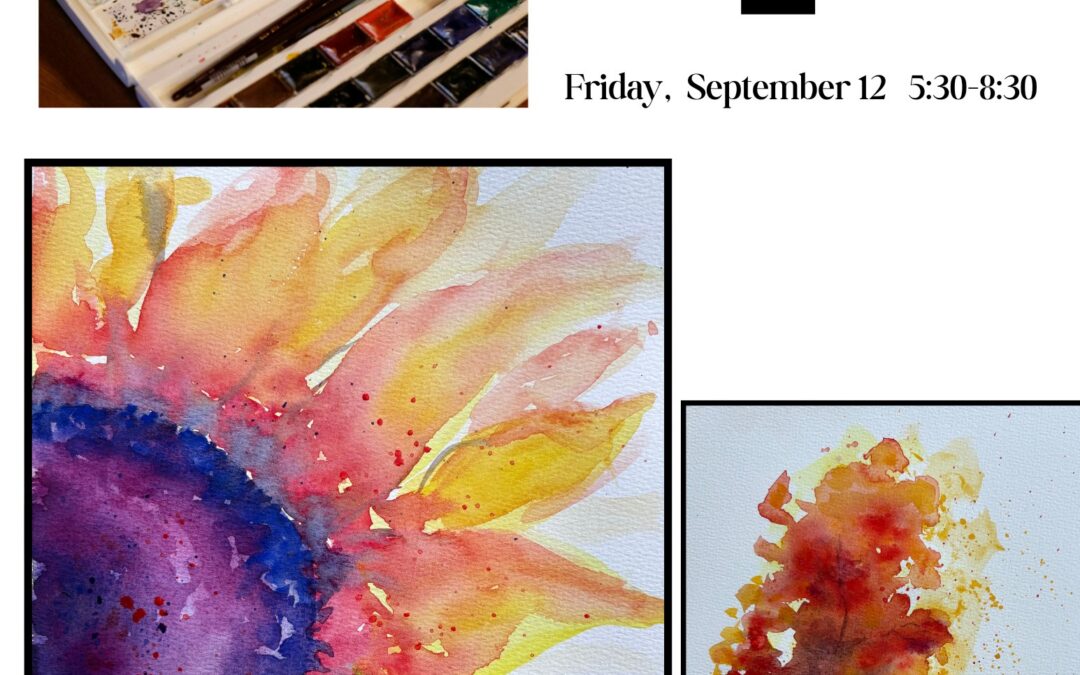 TWO Paintings in ONE Class! Fall Watercolor Paintings