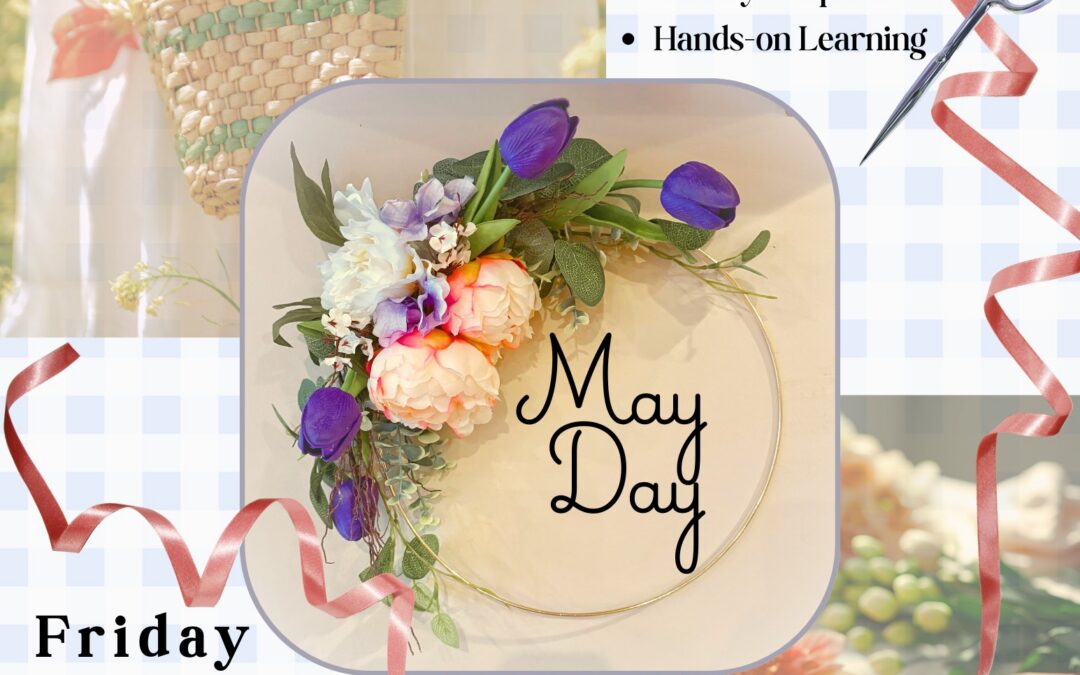 May Day Hoop Wreath