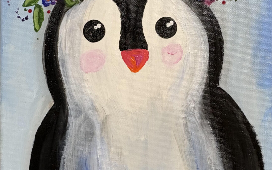 Penguin’s Pretty Petals