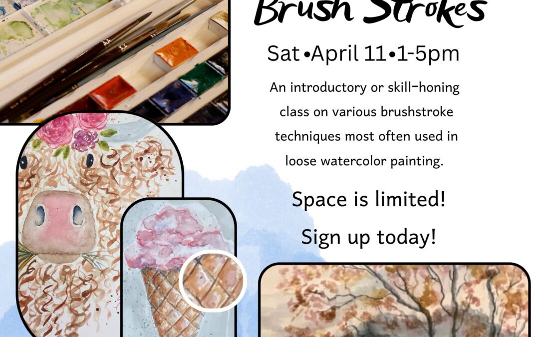 Watercolor Workshop: Beginner’s Guide to Brushstrokes