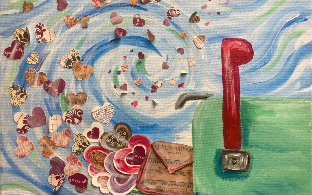 “Sending Love” Paint and Sip Project